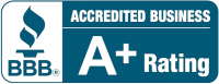 BBB A+ rating badge