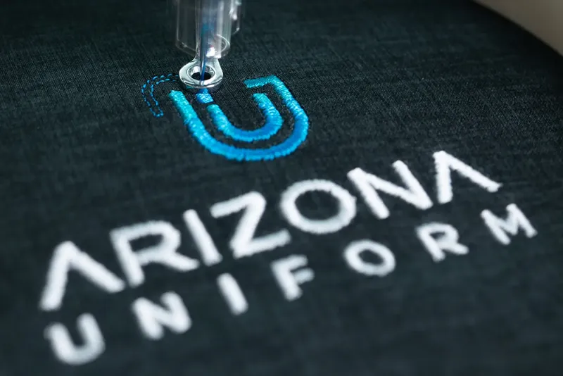 Arizona Uniform logo on shirt