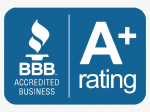 BBB A+ rating badge