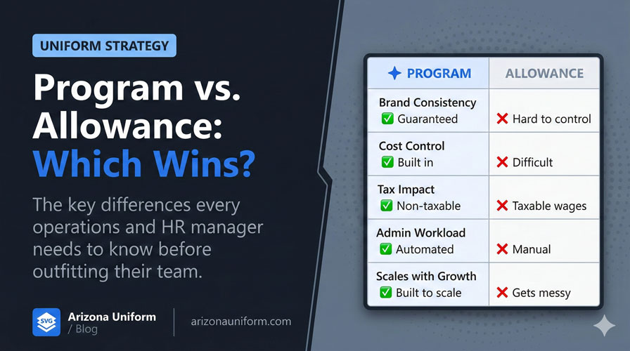 uniform program vs allowance
